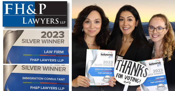 FH&P Earns 2 Awards from Best Of Kelowna